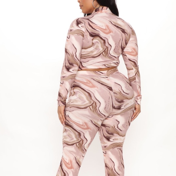 Fashion Nova WIsh You Well Pants Set NWT Size 2X - Picture 3 of 8